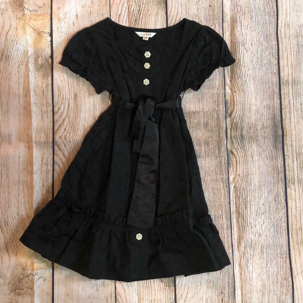 Black, barely used, adorable dress.  12 months